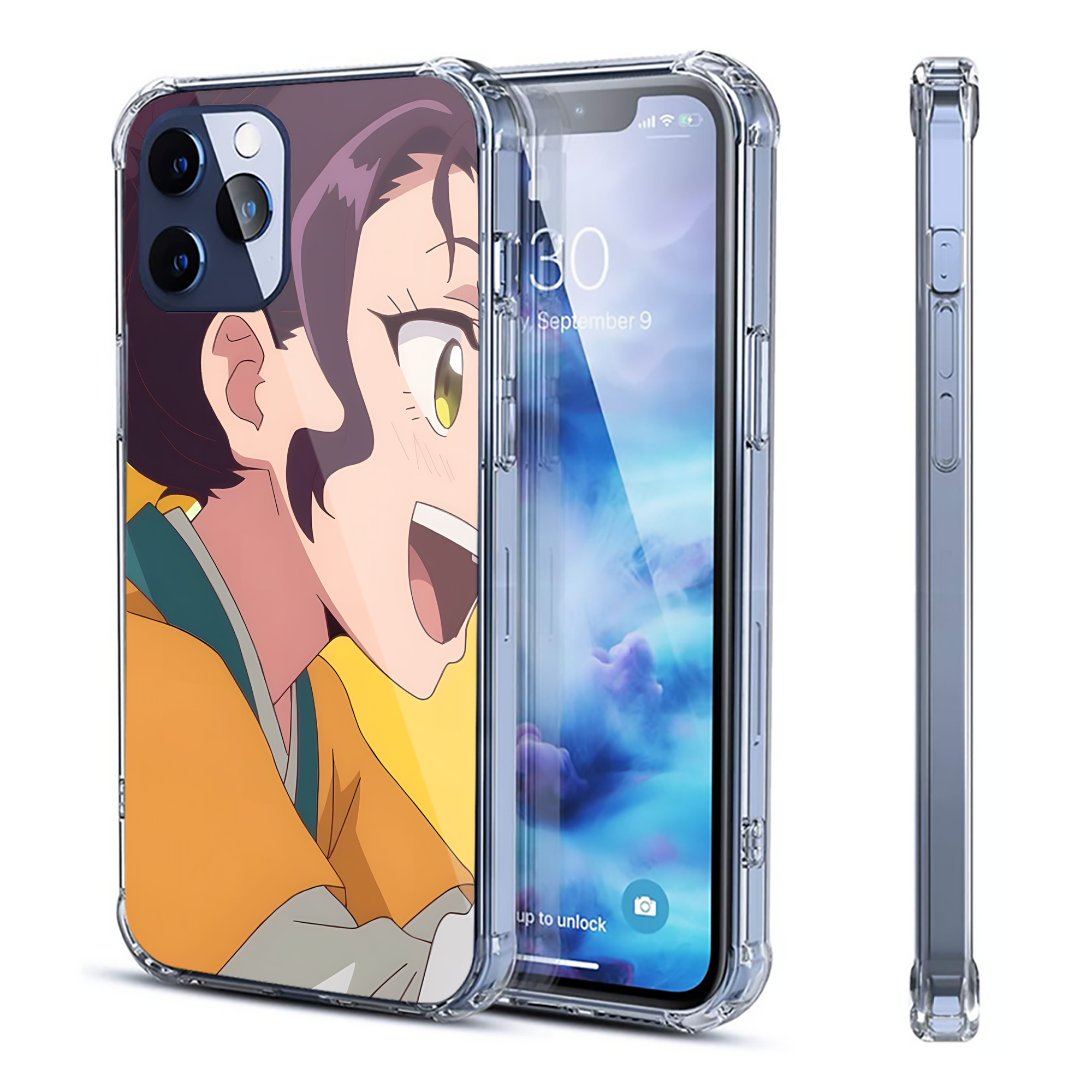 （画像用） 薬屋のひとりごと The Apothecary Diaries 【iPhone 12シリーズ対応】透明スマホケース（クリアソフトケース）